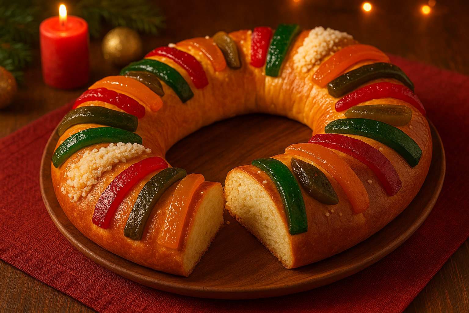 Mexico Christmas Rosca